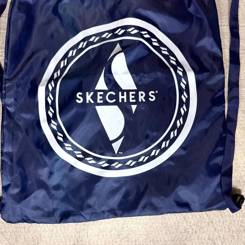 Sketchers Dark Blue‎ Drawstring Bag